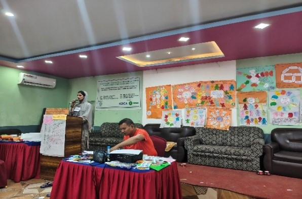 Capacity Building Training to WEC Members on Women Leadership and Political Leadership